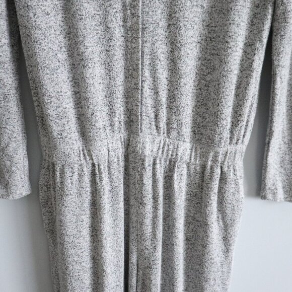 GAP Kids Girl Sz XXL Grey Softspun Buttoned V-Neck Stretch One Piece Jumpsuit - Picture 8 of 15